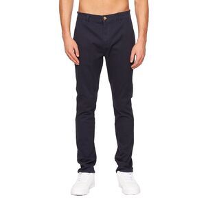 Crosshatch Mens Roysden Chinos / Navy